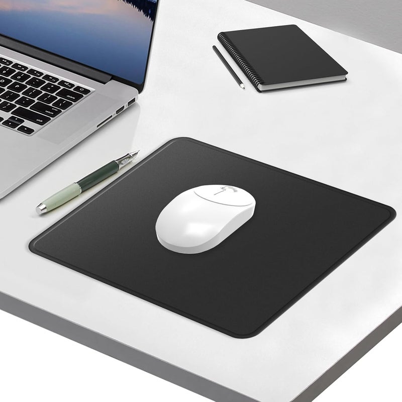 eulps Mouse Pad with Stitched Edge, Multiple Patterns Computer Mouse Pads with Non-Slip Rubber Base, Washable Cloth Mousepad, for Gaming, Laptop, PC (Graphite) - Image 3